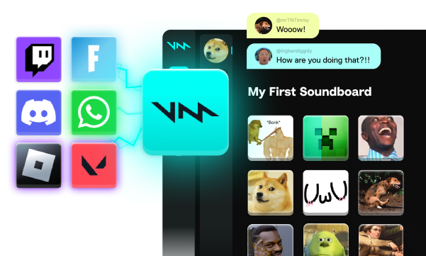 Download Voicemod Banner Ornament